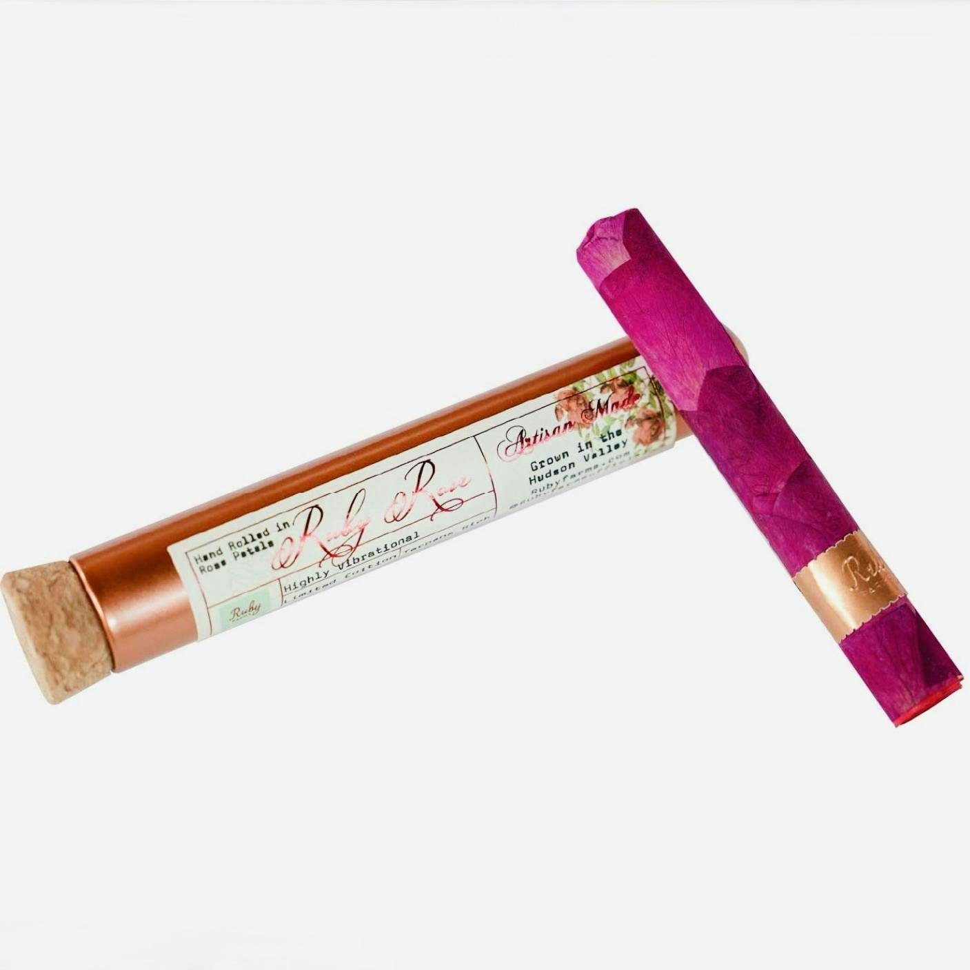 Ruby Farms - Sour Diesel | Rose Petals Cigar Infused | 3g - 1