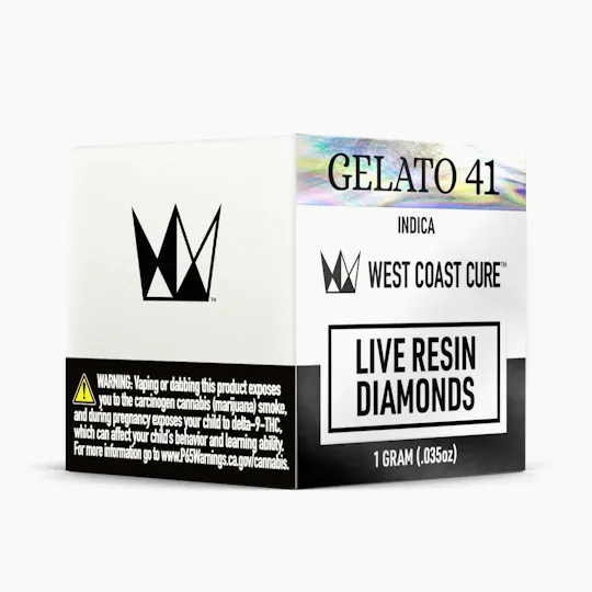 West Coast Cure - Gelato 41 Live Resin Diamonds - 1