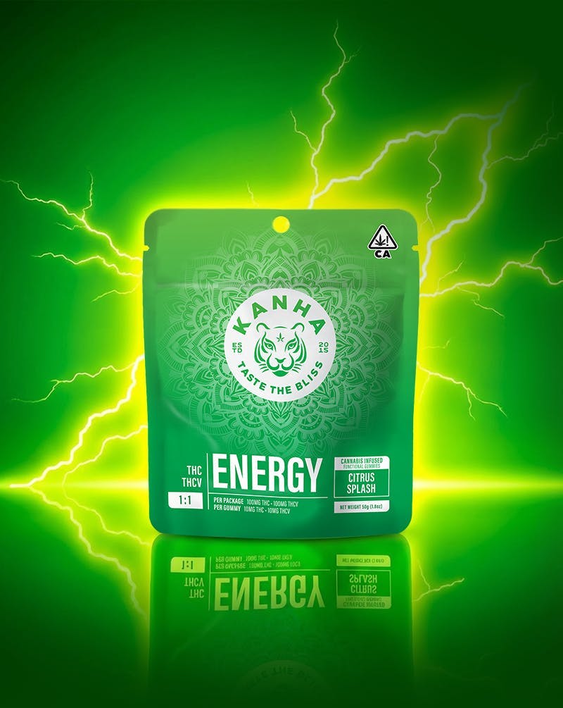 KANHA - FX | Citrus Splash 1:1 THC:THCV Gummies | 100mg | 10ct | 10mg/ea - 1