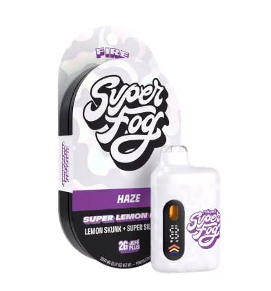 Super Fog by MFused - Super Lemon Haze | FIRE Liquid Diamonds Jefé Disposable | 2g - 1
