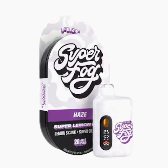 Super Fog by MFused - Super Lemon Haze | FIRE Liquid Diamonds Jefé Disposable | 2g - 1