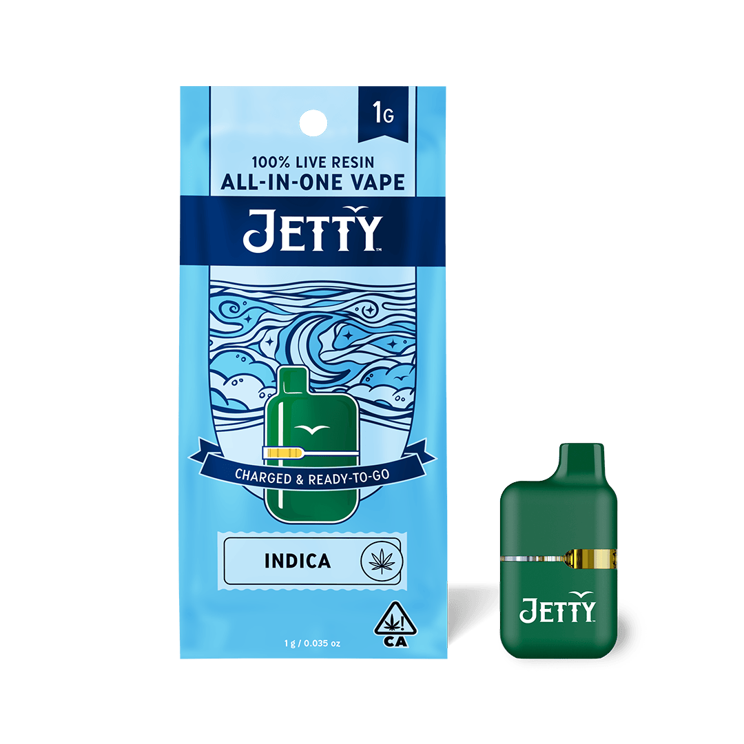 Jetty Extracts - Mini Tank | GMO | Live Resin Disposable | 1g - 1