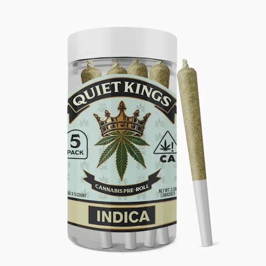 Quiet Kings - Gelato OG | Minis | 0.5g each | 5pk - 1