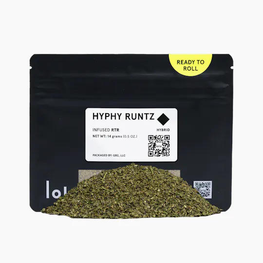 lolo - Hyphy Runtz | Indoor Kief Infused Ready To Roll | 14g - 1