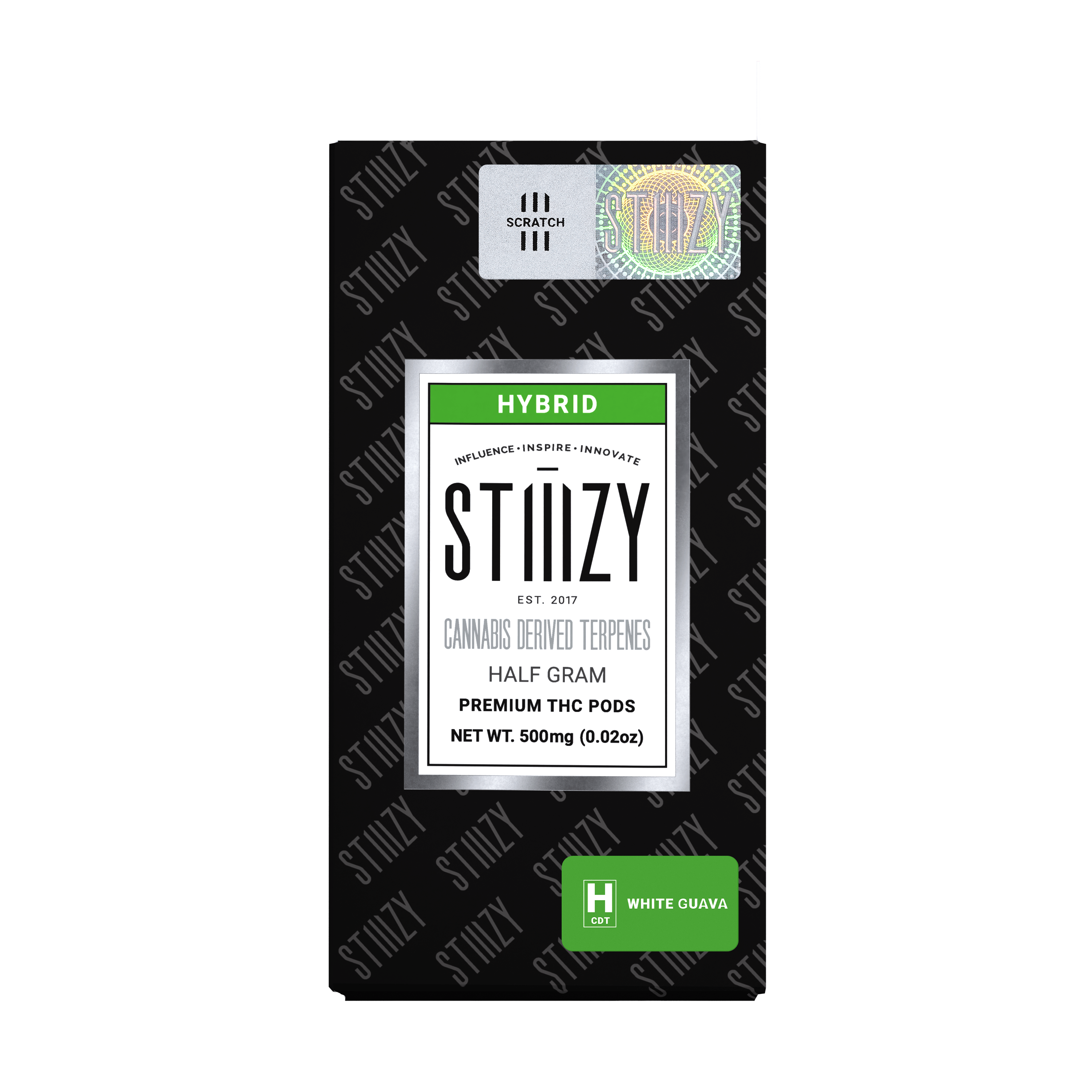 STIIIZY - WHITE GUAVA - CANNABIS DERIVED TERPENES POD .5G - IL - 1