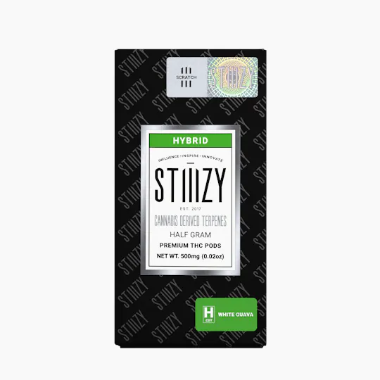 STIIIZY - WHITE GUAVA - CANNABIS DERIVED TERPENES POD .5G - IL - 1