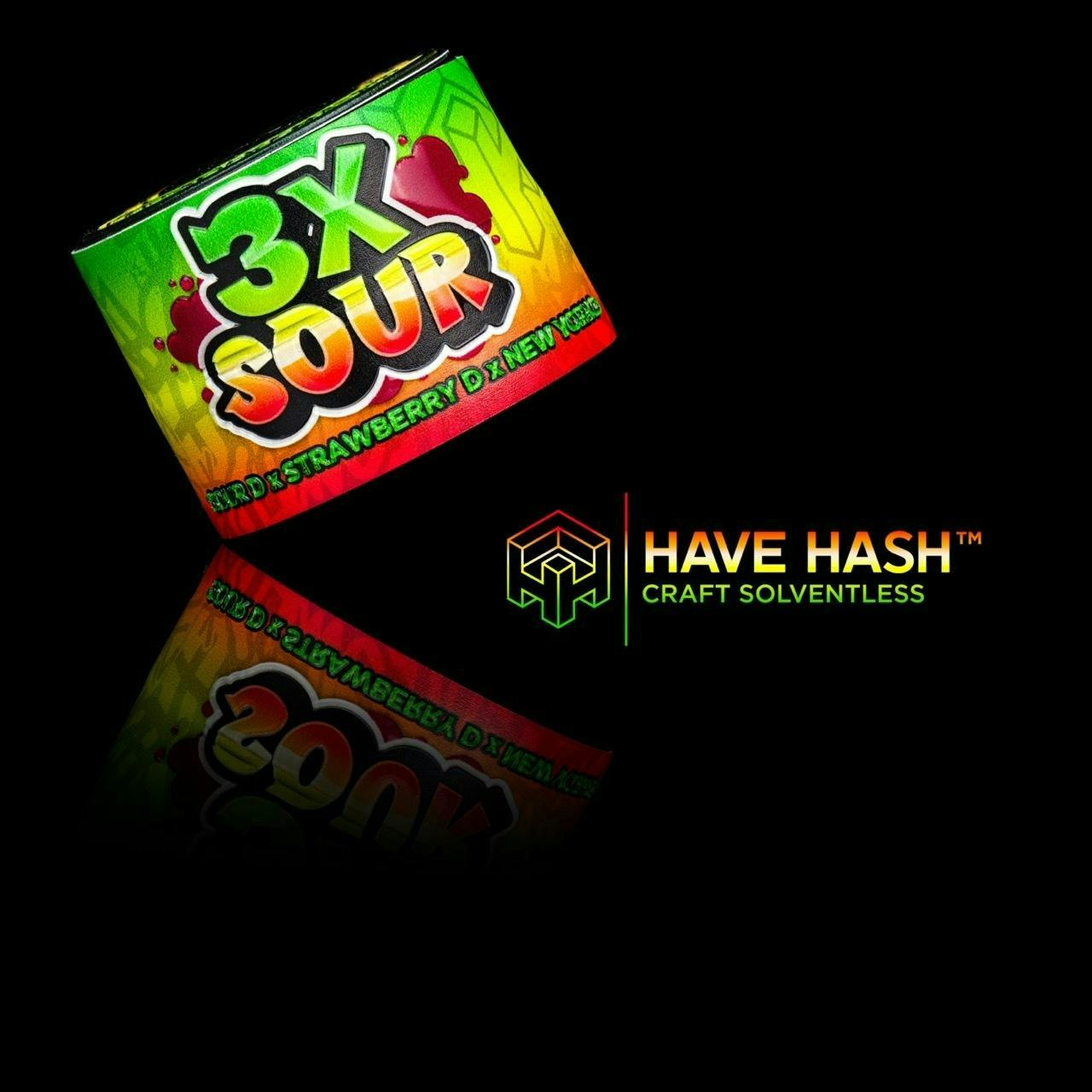 Have Hash - 3x Sour | Tier 2 Live Rosin | 1g - 1