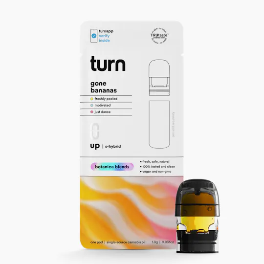 turn - Gone Bananas | Botanica Blends | Sativa-Hybrid - 1