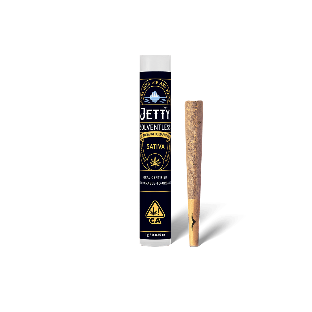 Jetty Extracts - Cookie Burger x Strawnana MAC | Live Rosin Infused Joint | 1g - 1