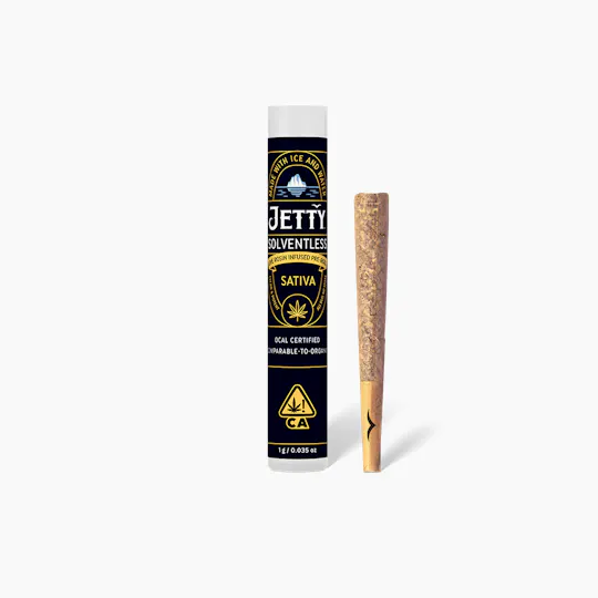Jetty Extracts - Cookie Burger x Strawnana MAC | Live Rosin Infused Joint | 1g - 1