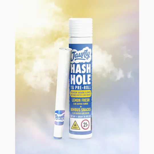 Jaunty - Lemon Fresh x Nimbus Snack | Hash Hole Infused Joint | 1g - 1