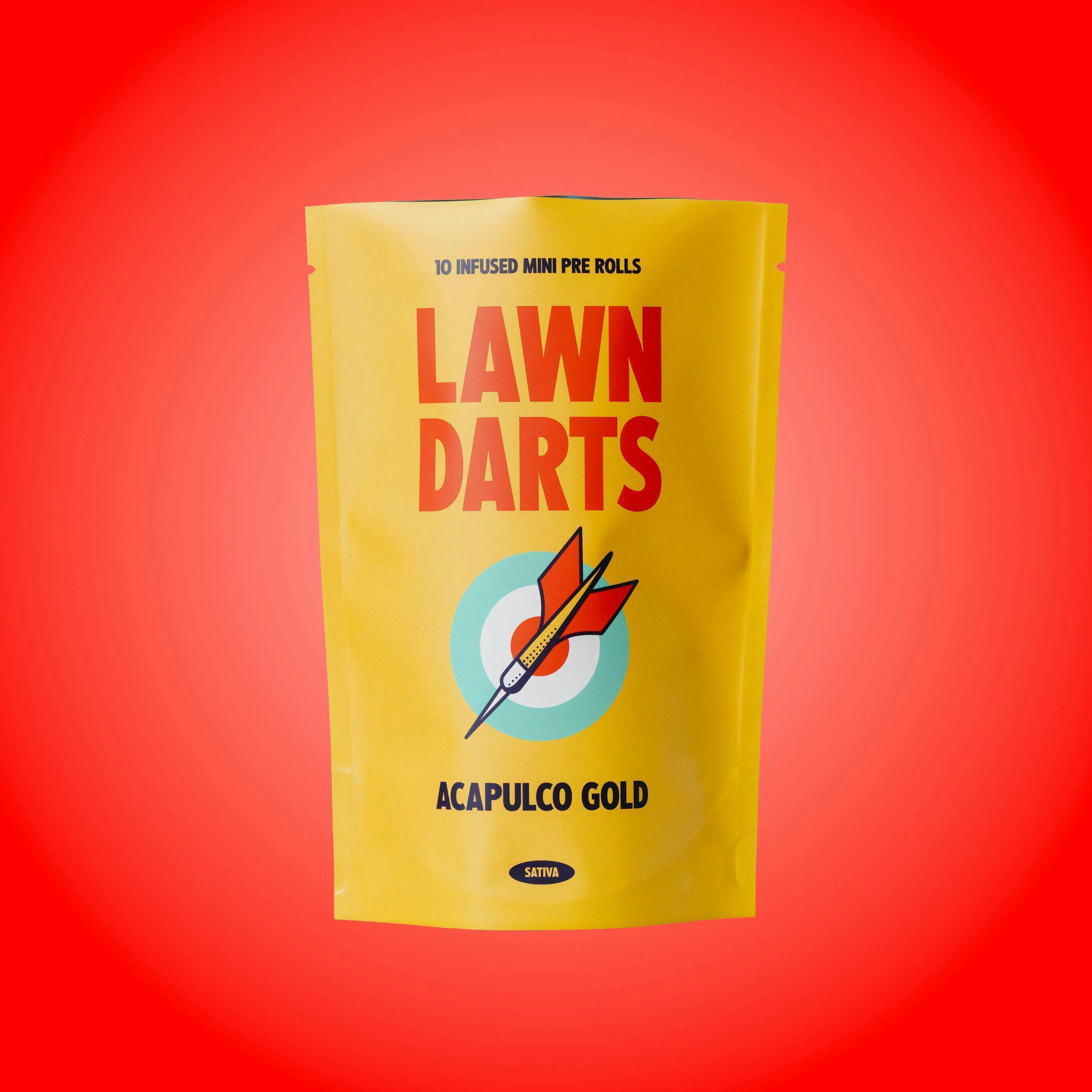Lawn Darts - Acapulco Gold | Infused Minis | 0.7g each | 10pk - 1