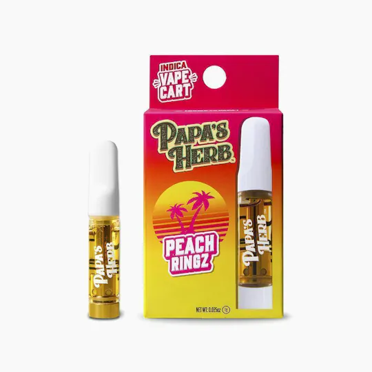 Papa's Herb - Peach Ringz | Cartridge | 1g - 1
