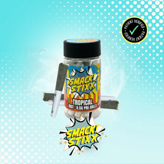 Smack - Smack! | Tropical Pre Roll Pack (10ct) | 5g - 1