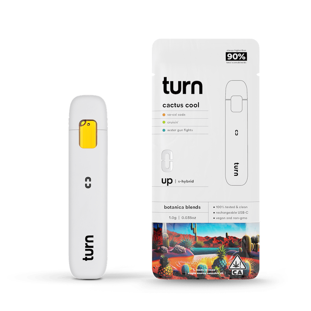 turn - Cactus Cool | Botanica Blends | AIO | Sativa-Hybrid - 1