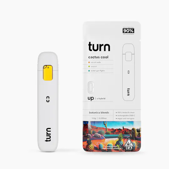 turn - Cactus Cool | Botanica Blends | AIO | Sativa-Hybrid - 1