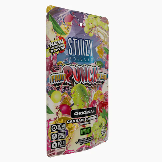 STIIIZY - - FRUIT PUNCH SPLASH - 100MG ORIGINAL EDIBLES - 1