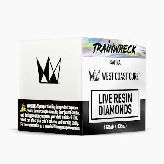 West Coast Cure - Trainwreck Live Resin Diamonds - 1