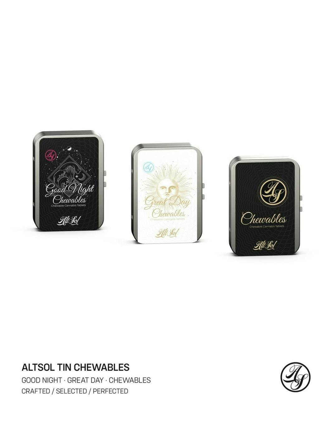 AltSol - Good Night | Gelatti MInts | Chewable THC Tablet | 355mg | 10ct | 35mg/ea - 1