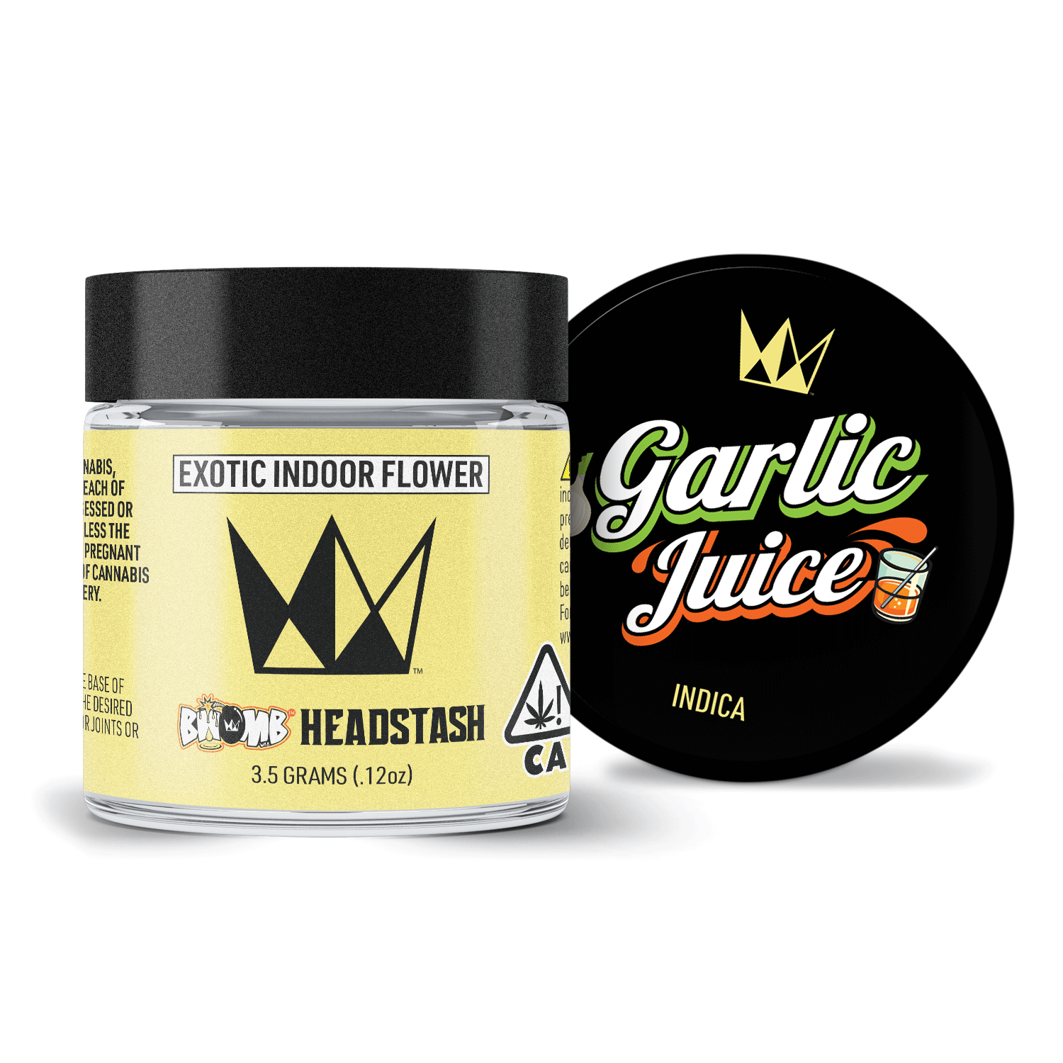 West Coast Cure - Garlic Juice - 3.5G Top Shelf Indoor Flower - Headstash - 1
