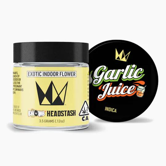 West Coast Cure - Garlic Juice - 3.5G Top Shelf Indoor Flower - Headstash - 1
