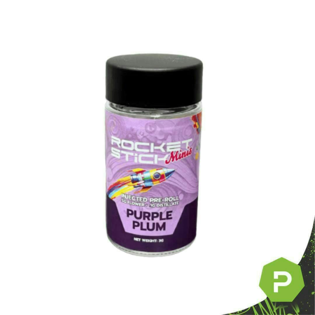 Rocket - Purple Plum | Infused Minis | 0.6g | 5pk - 1
