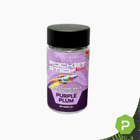 Rocket - Purple Plum | Infused Minis | 0.6g | 5pk - 1