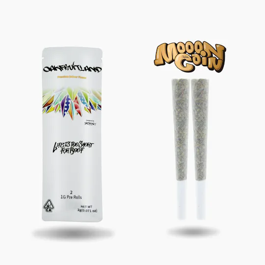 Oakfruitland (OFL) - Mooon Coin | Joints | 1g each | 2pk - 1