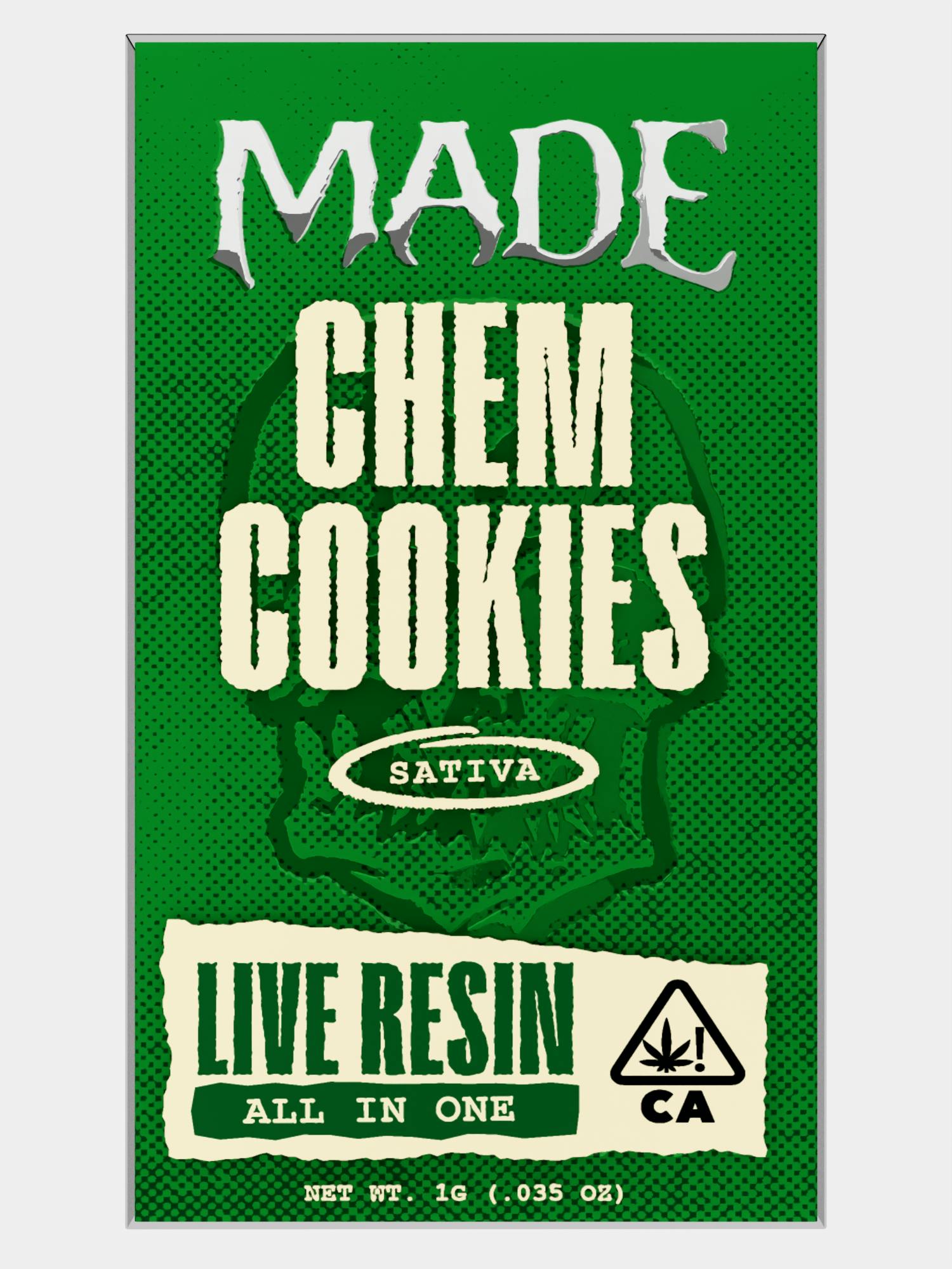 MADE - MADE | Chem Cookies | Live Resin AIO | 1G - 1