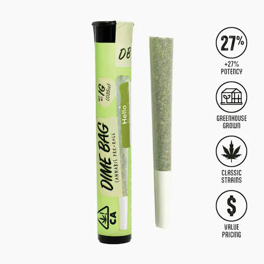 Dime Bag - Head Trip | Joint | 1g - 1