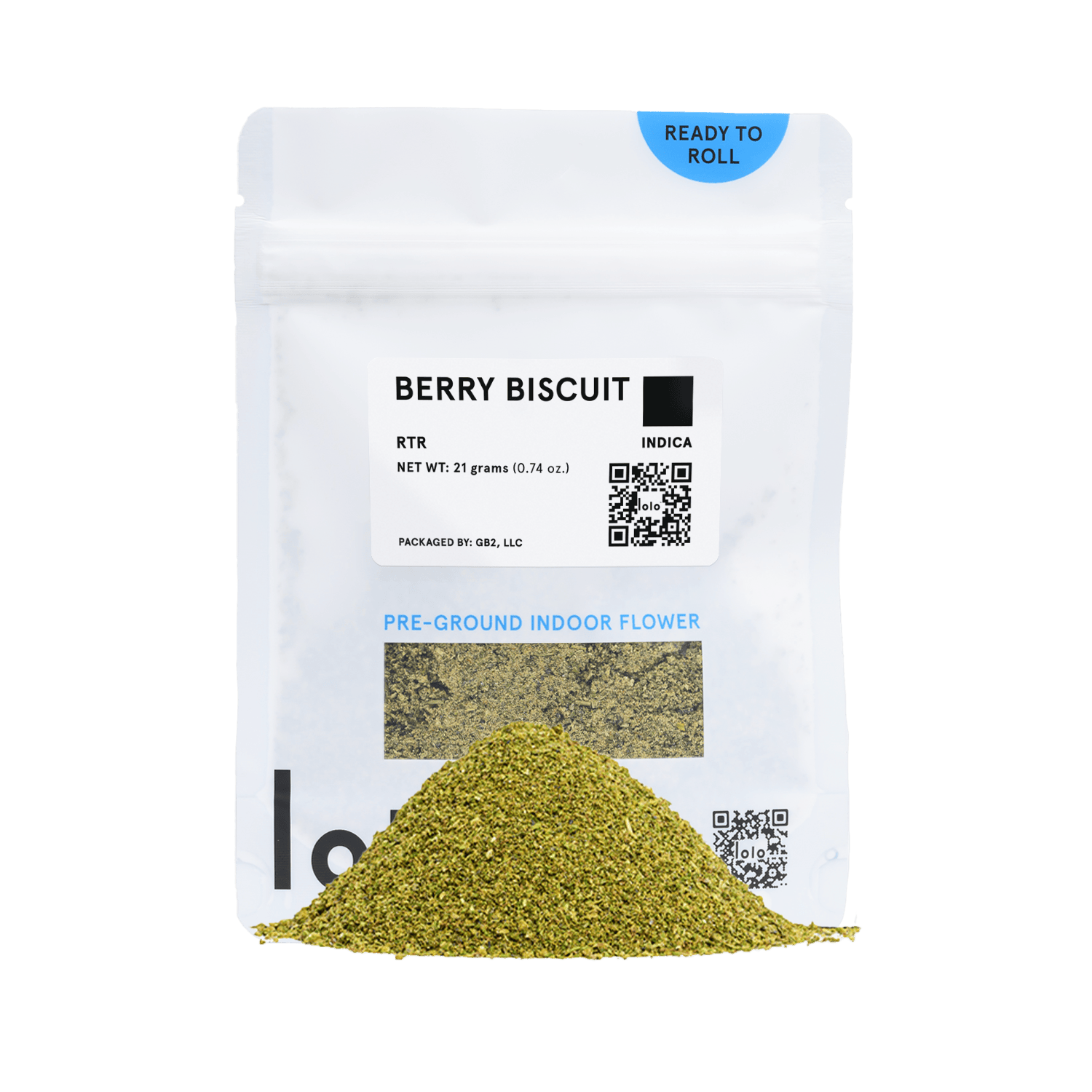 lolo - Berry Biscuit | Indoor Ready To Roll | 21g - 1