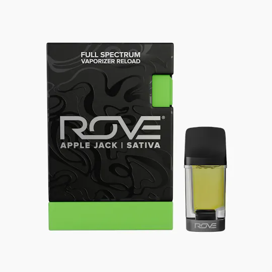 ROVE - Apple Jack | Melted Diamond Live Resin Vaporizer | 1.0g (Reload) - 1