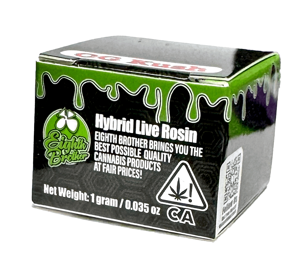 Eighth Brother - Eighth Brother | OG Kush | Live Rosin | Fresh Press | 1g - 1