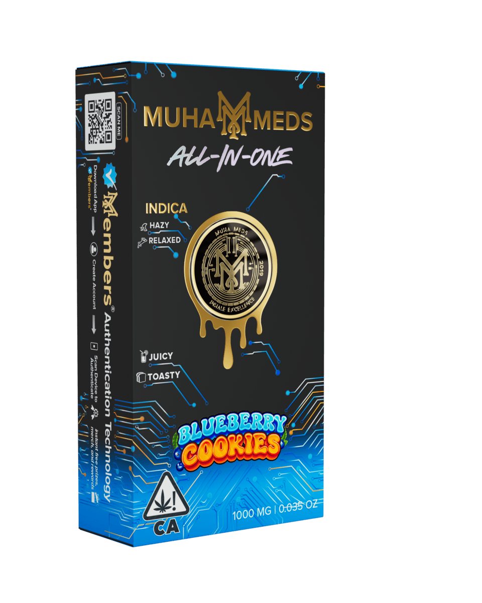 Muha Meds - Muha Meds | Blueberry Cookies | Disposable | 1g - 1