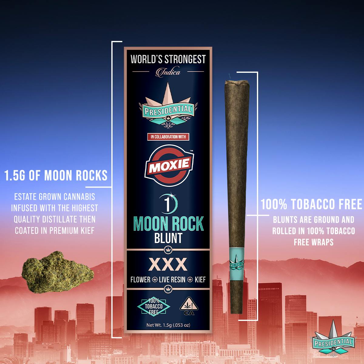 Presidential Moon Rock Blunt - XXX (1.5g) - Presidential