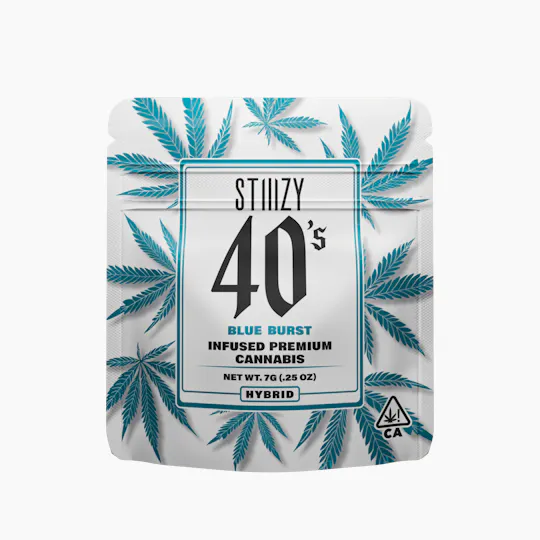 STIIIZY - - BLUE BURST - 7G 40's Infused Flower - 1