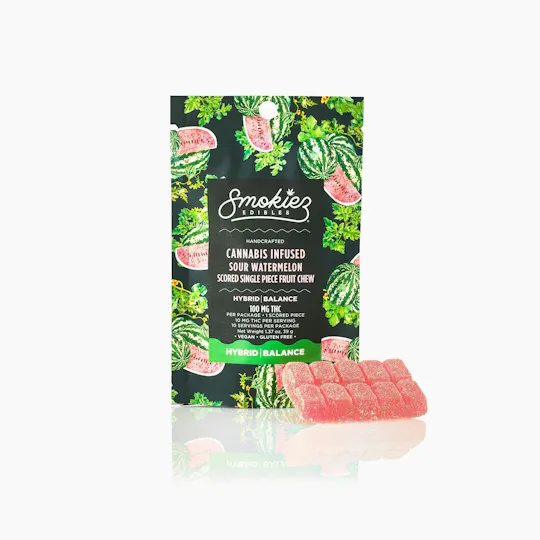 Smokiez Edibles - Sour Watermelon Gummies | 100mg - 1