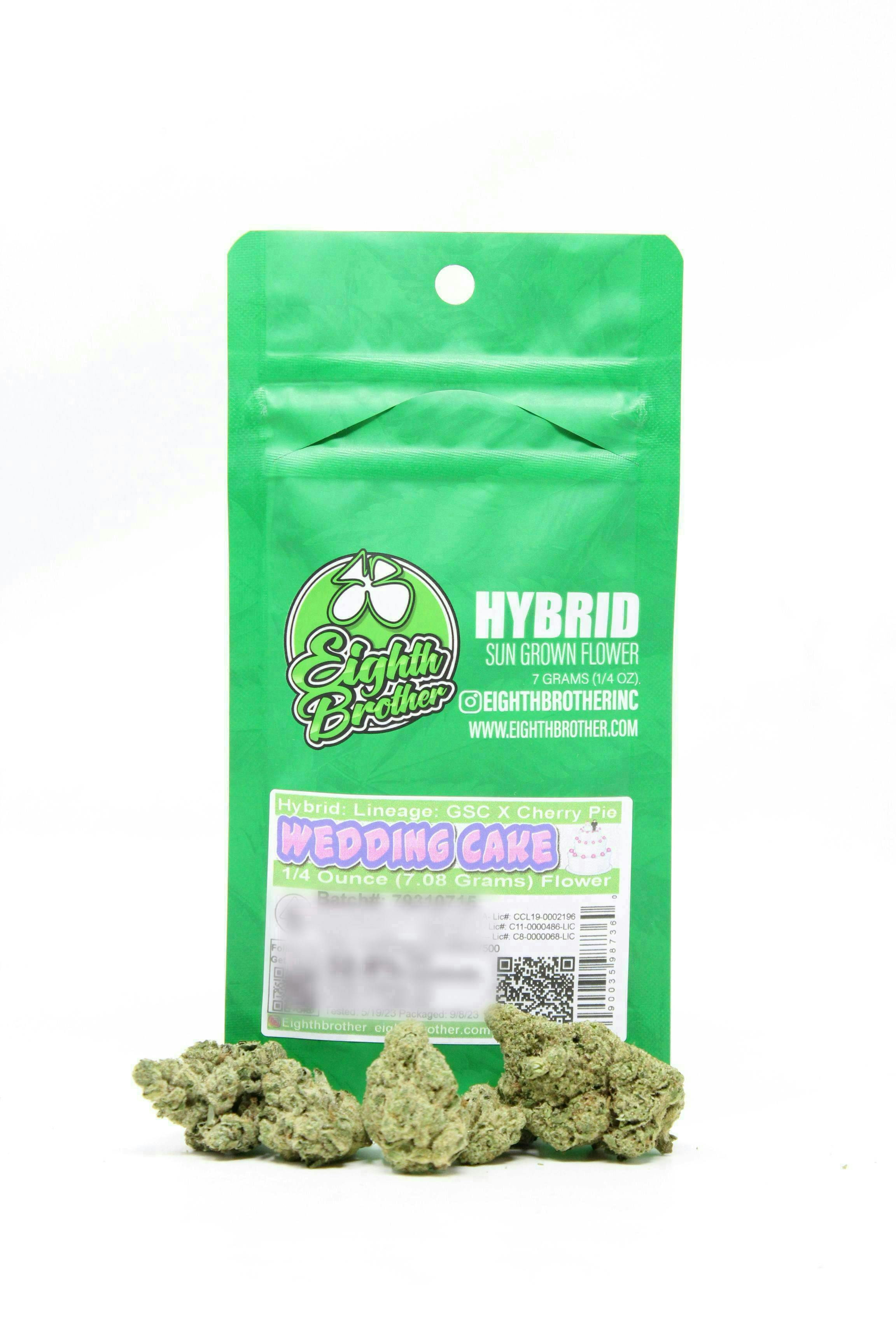 Eighth Brother - Eighth Brother | Wedding Cake | Flower | 7g - 1
