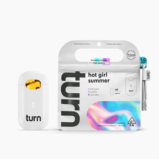 turn - Hot Girl Summer | Botanica Blends | AIO | Sativa | 1g - 1
