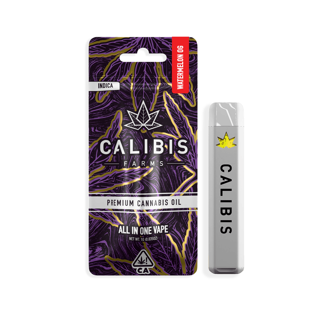 Calibis Farms - Watermelon OG | Disposable | 1g - 1