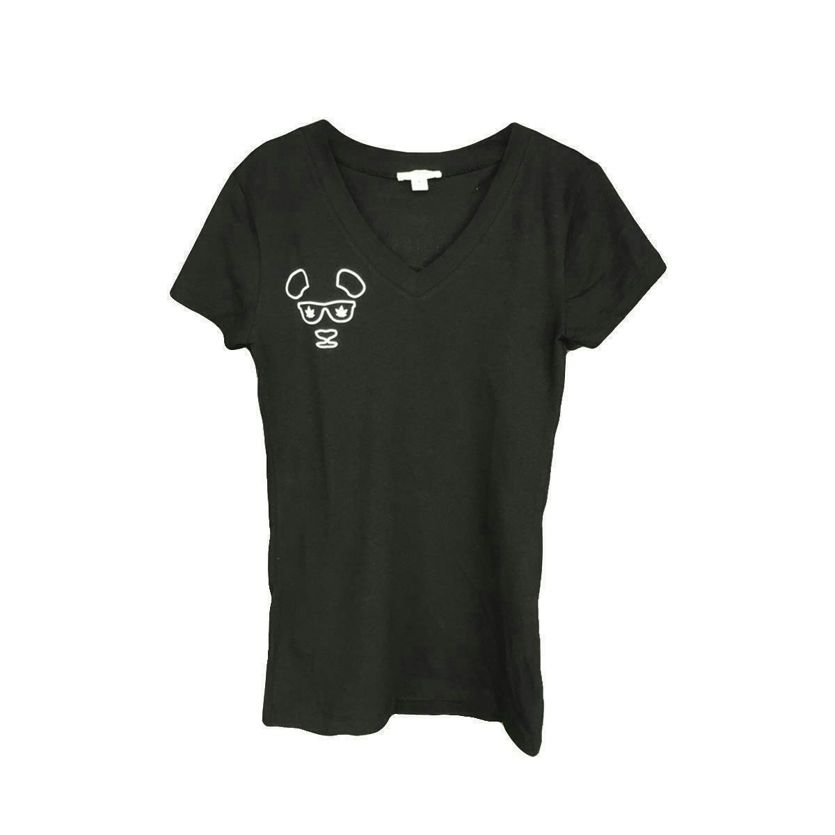 Phat Panda - Phat Panda | Two-Sided Scripty | V Neck | Apparel | Ladies - 1
