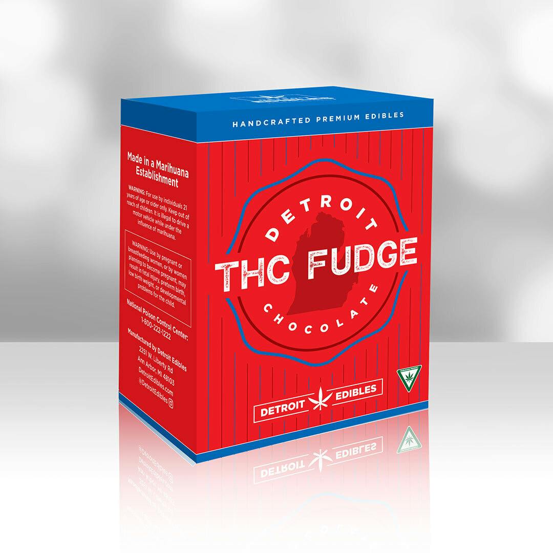 Detroit Edibles - Detroit THC Fudge - 1