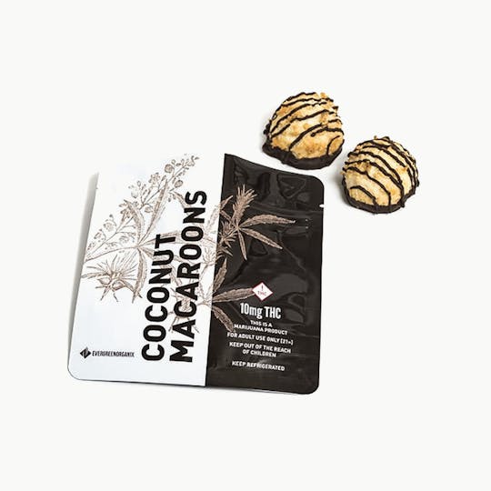 Evergreen Organix - Coconut Chocolate Macaroons 2 pack 100mg - 1