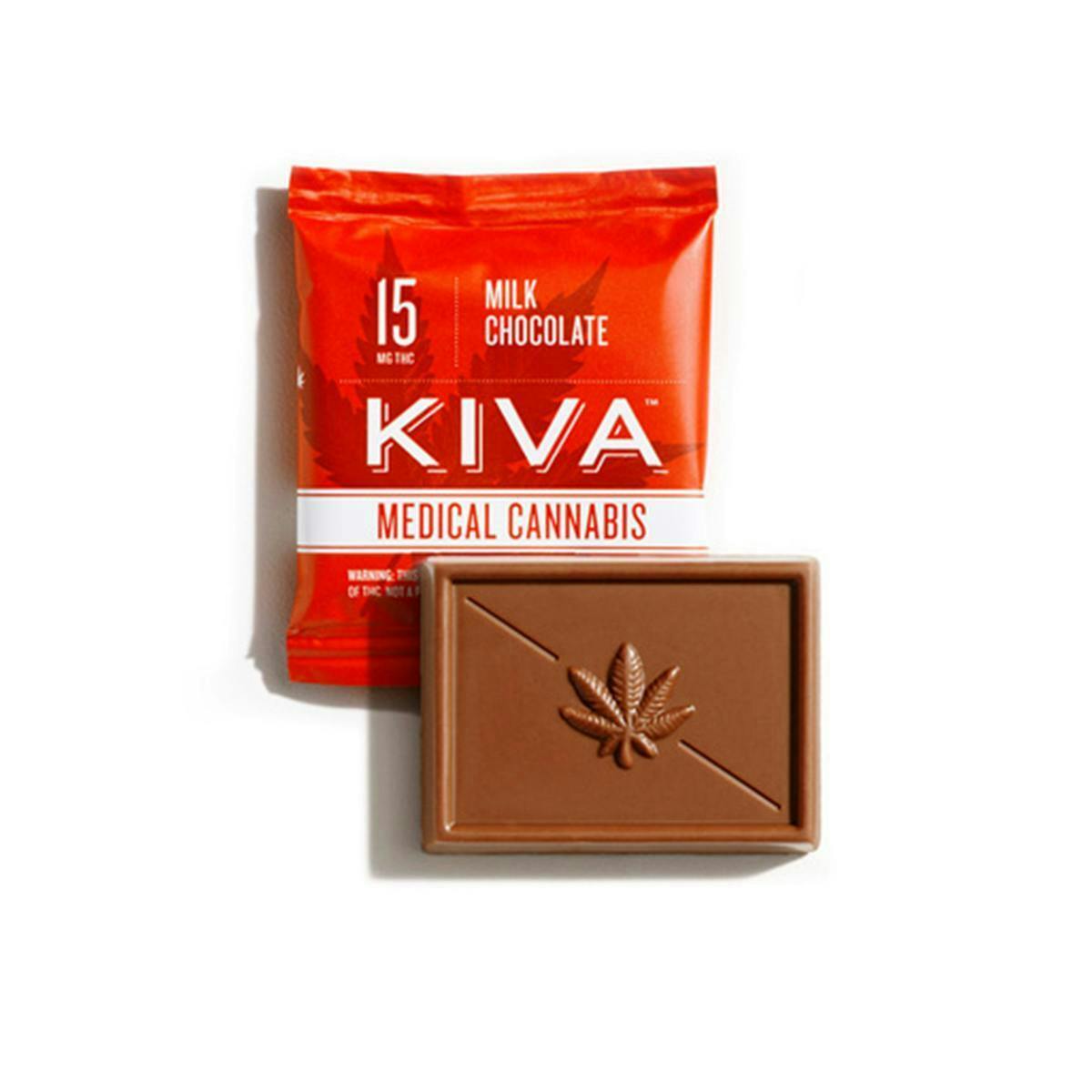 Kiva Confections - Milk Chocolate Mini | 15mg | 1ct - 1