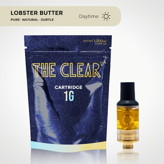 CLEAR Brands - The CLEAR Original Cartridge 1000mg | Lobster Butter - 1