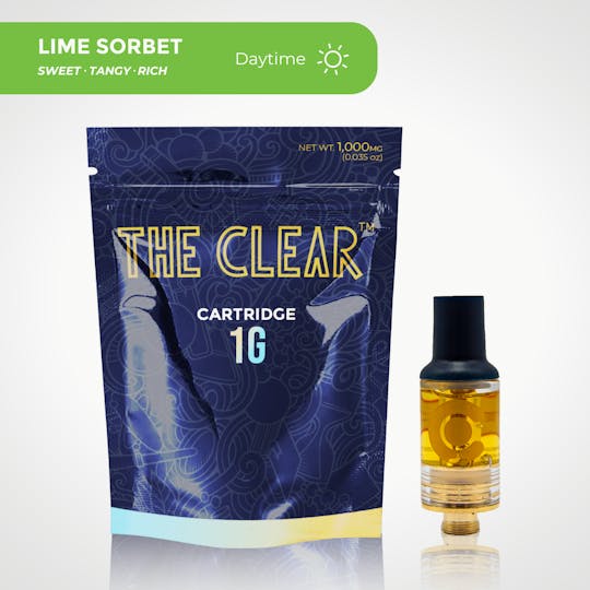 CLEAR Brands - The CLEAR Original Cartridge 1000mg | Lime Sorbet - 1