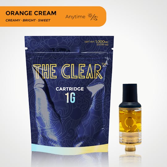CLEAR Brands - The CLEAR Original Cartridge 1000mg | Orange Cream - 1