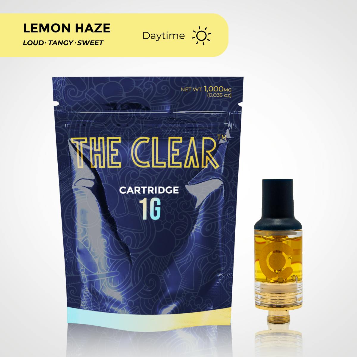 CLEAR Brands - The CLEAR Original Cartridge 1000mg | Lemon Haze - 1
