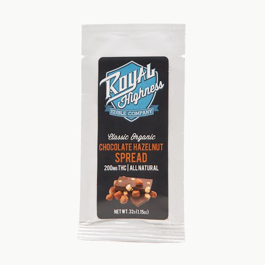 Royal Highness Edibles - Peanut Butter Spread Jar, 300mg - 1