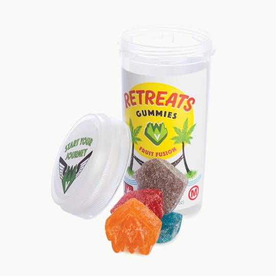 Willamette Valley Alchemy LLC - Retreats Gummies - Fruit Fustion 100mg MED - 1